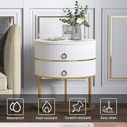 Adore Round rumble side table - Adore & Décor