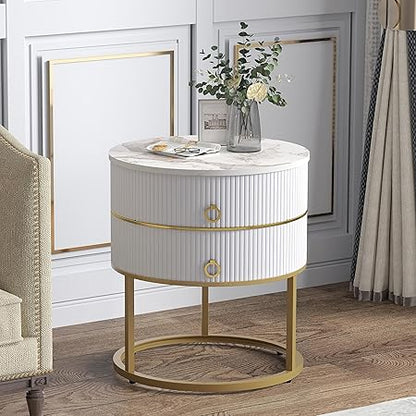 Adore Round rumble side table - Adore & Décor