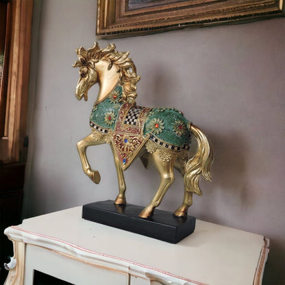 Adore royal chariot horse decor - Adore & Décor