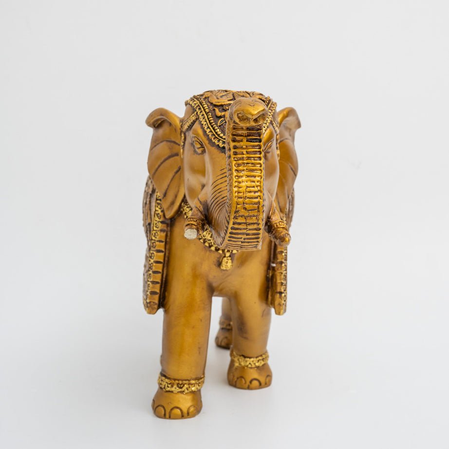 Adore sage carved elephant - Adore & Décor