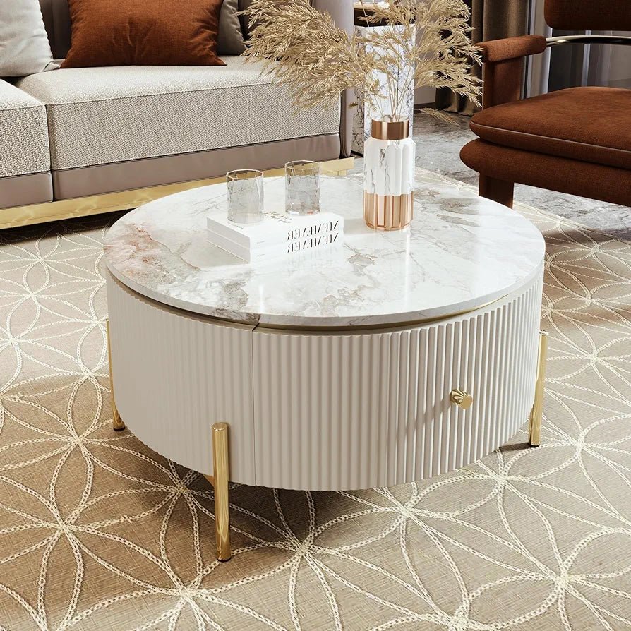 Adore sleek multipurpose centre table [set of 2] - Adore & Décor