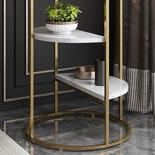 Adore Sturdy dude side table [3 racks] - Adore & Décor