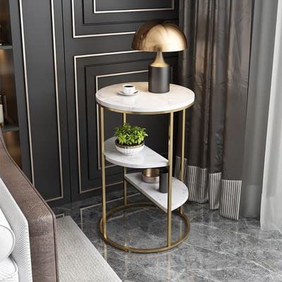 Adore Sturdy dude side table [3 racks] - Adore & Décor