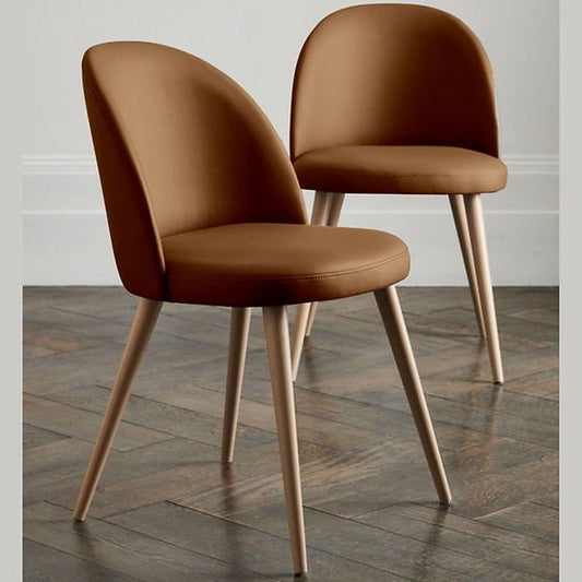 Adore tan cushion seater (pair) - Adore & Décor