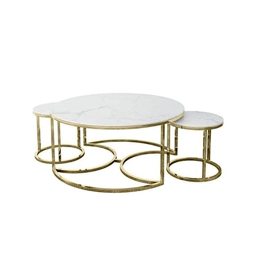 Adore Triple ringed star Nesting table [Set of 3] - Adore & Décor