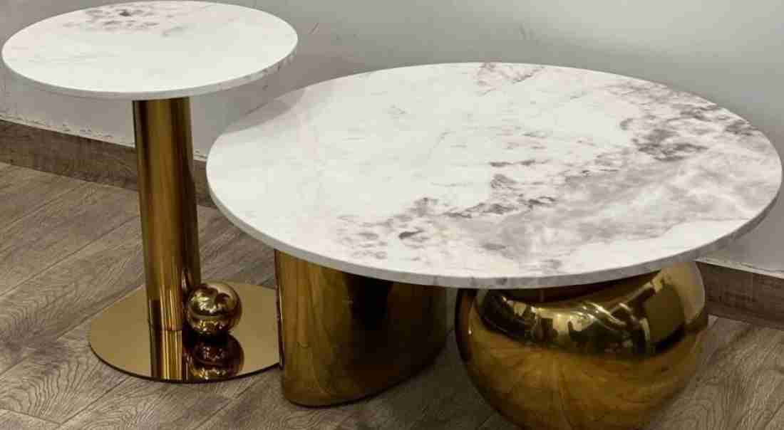 Adore twins marble table set - Adore & Décor