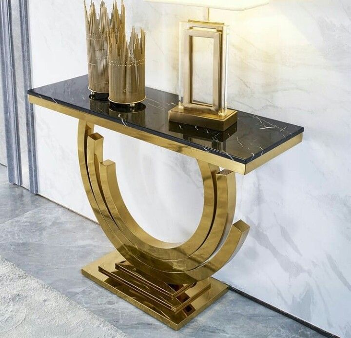 Adore Two dimensional earth console table - Adore & Décor