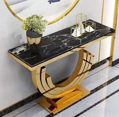 Adore Two dimensional earth console table - Adore & Décor
