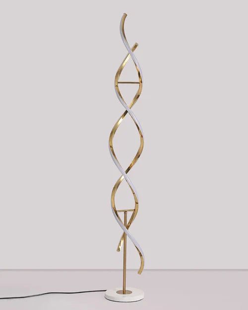 Adore upward spiral floor lamp - Adore & Décor