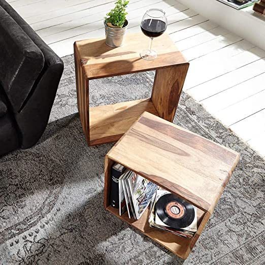Adore Wooden Nested Table set - Adore & Décor