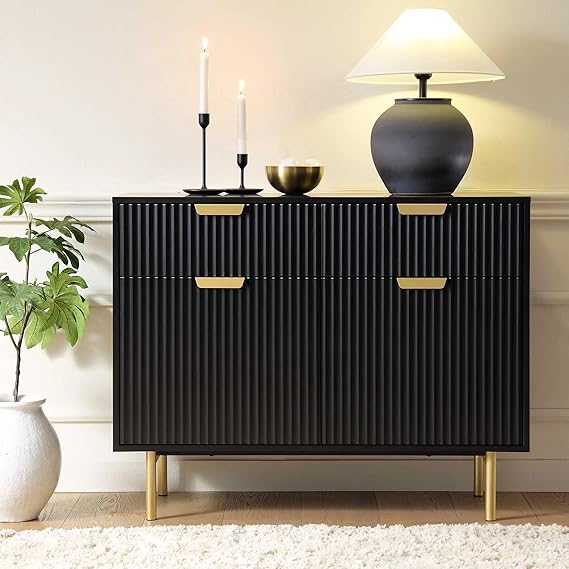 Adore Zed black Chaos cabinet - Adore & Décor