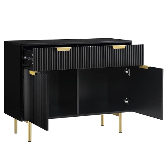 Adore Zed black Chaos cabinet - Adore & Décor