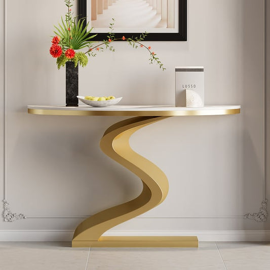 Afore swivel console table - Adore & Décor