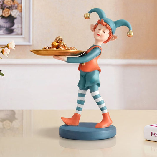 Adore Plate holder decor figurine(with plate)