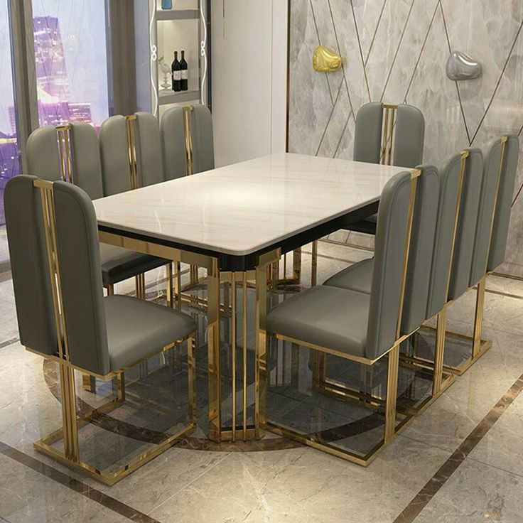 Adore kingston Dining Table Set with four Chairs