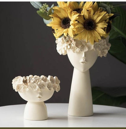 Adore Flower head Vase set