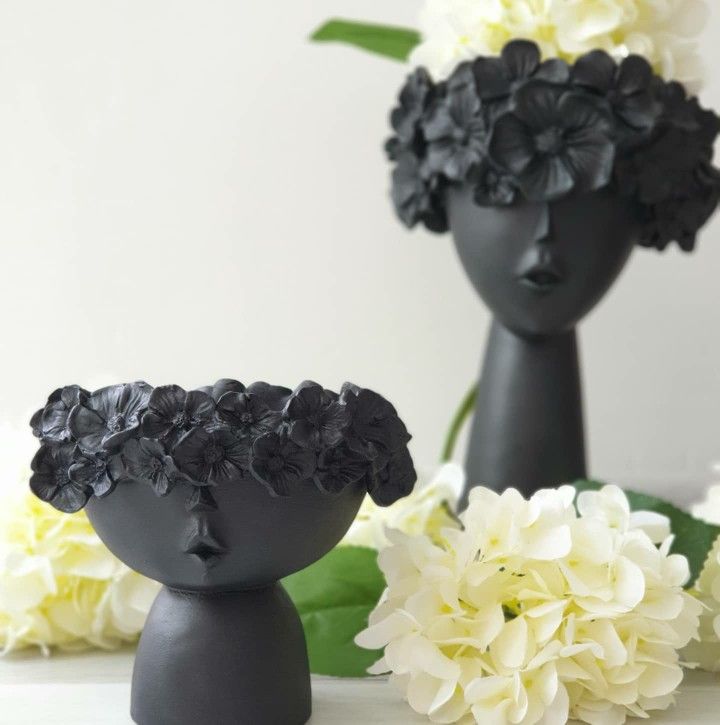 Adore Flower head Vase set