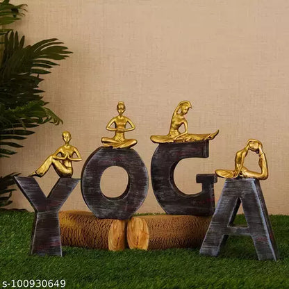 Yoga decor set