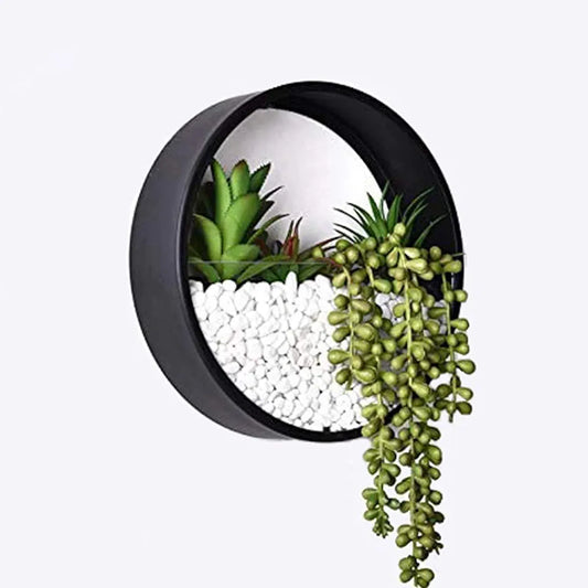 Adore round wall planter