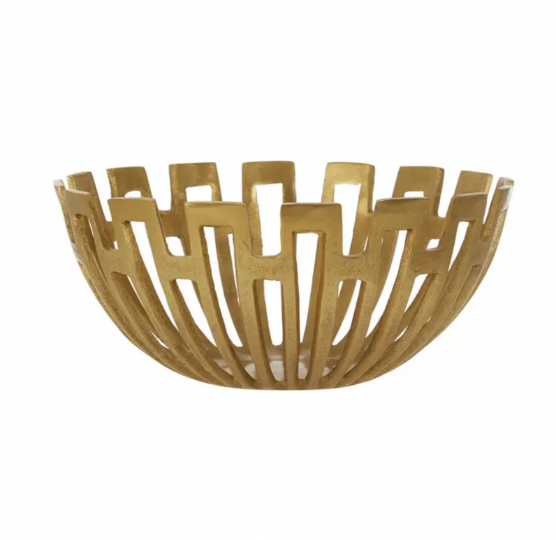 Adore entangled metal bowl