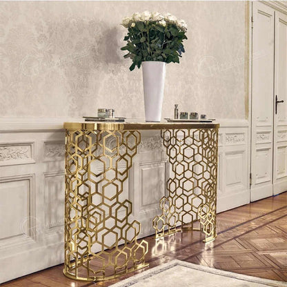 Adore sweet honey console table