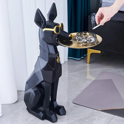 Adore lifesize doberman statue