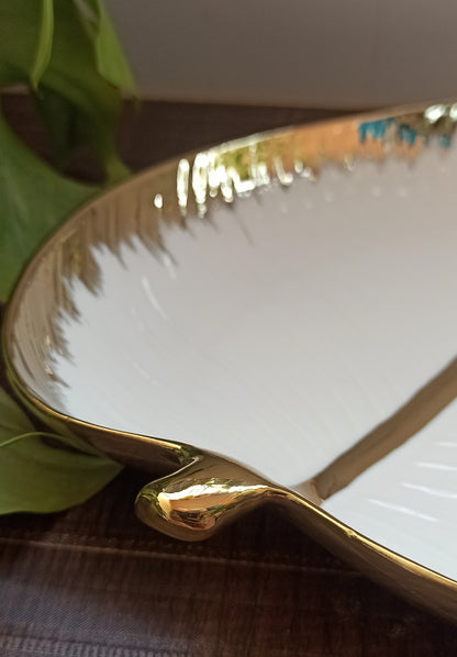 Adore millennium leaf platter