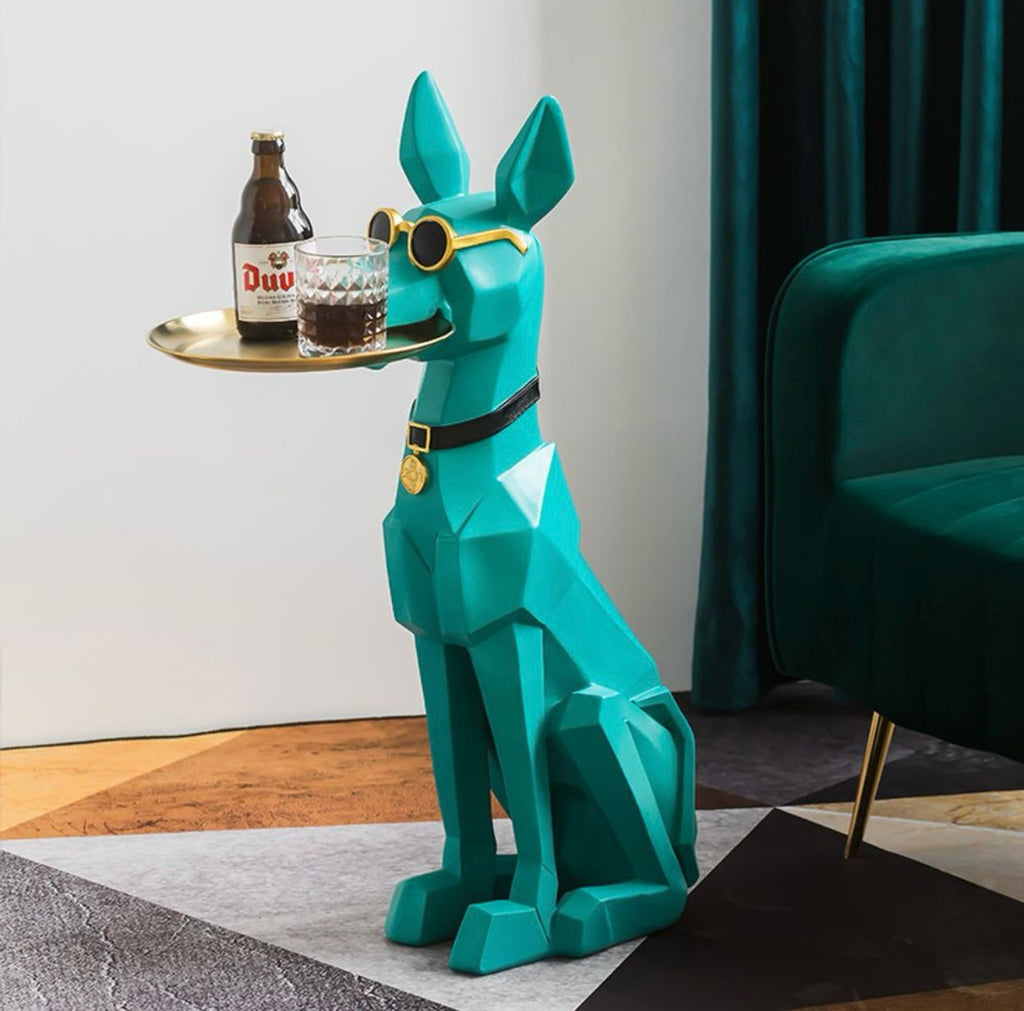 Adore lifesize doberman statue