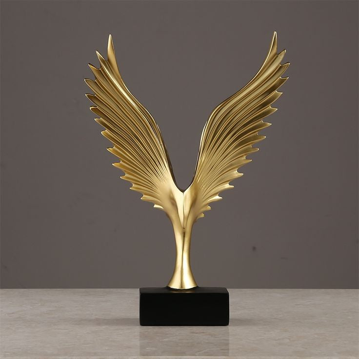 Adore Golden wings showpiece