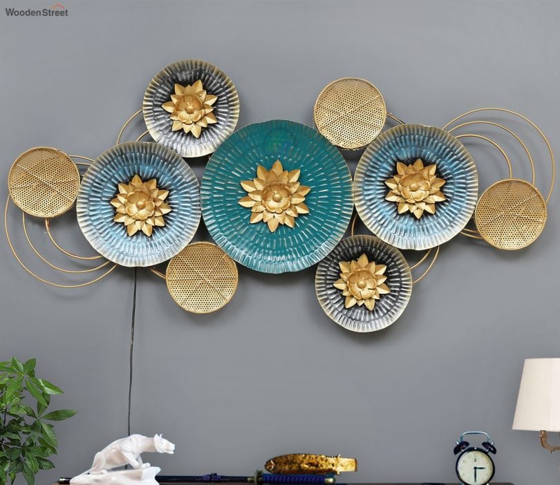 Adore Oceania plates wall art [with LED]