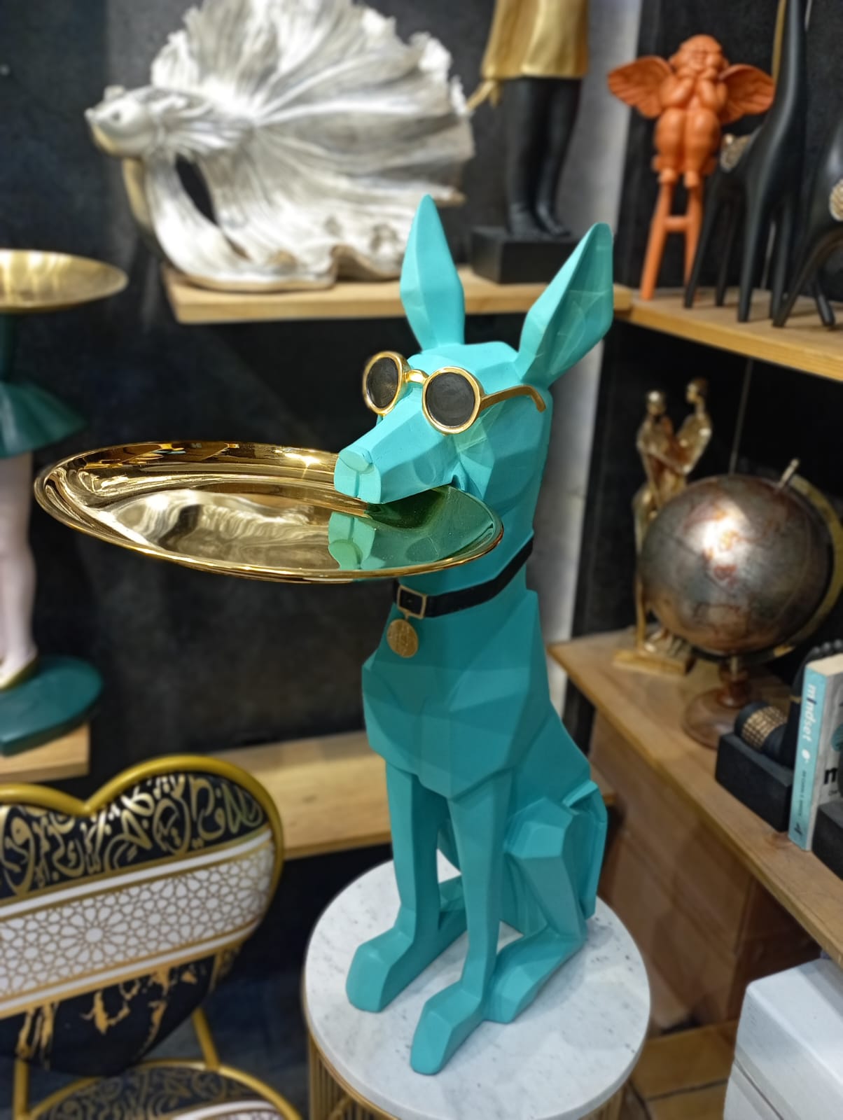 Adore lifesize doberman statue