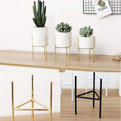 Adore elegance fusion table top planter set(set of 3)