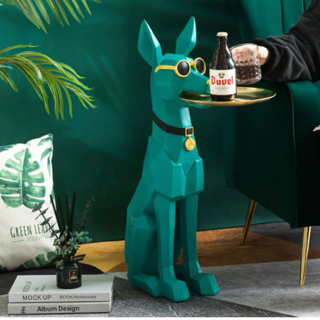 Adore lifesize doberman statue