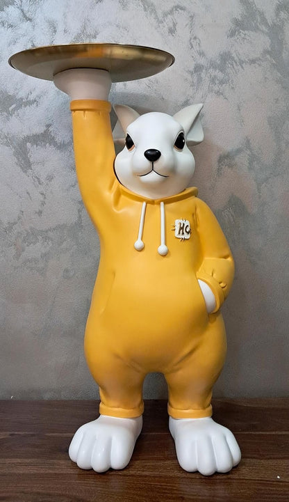 Adore hoodie boss bunny decor with SS tray Adore & Décor