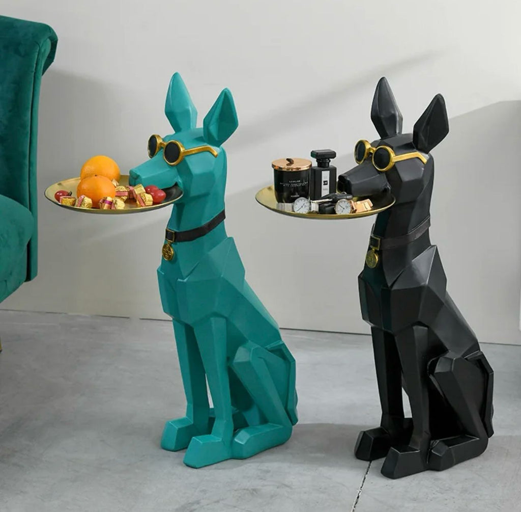 Adore lifesize doberman statue