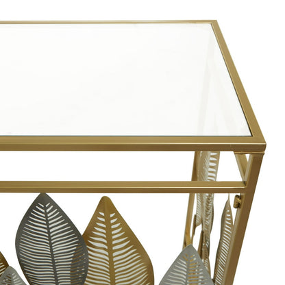 Adore Autumn leaf console table