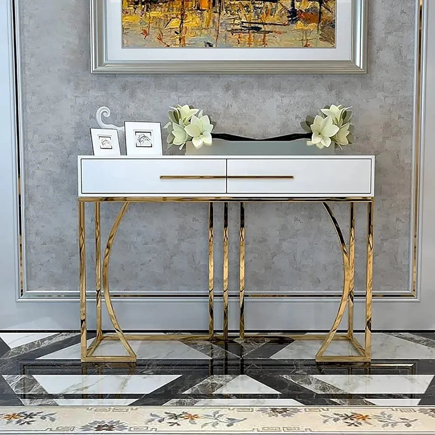 Adore simple Chaos console table