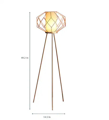 Adore brim frill floor lamp