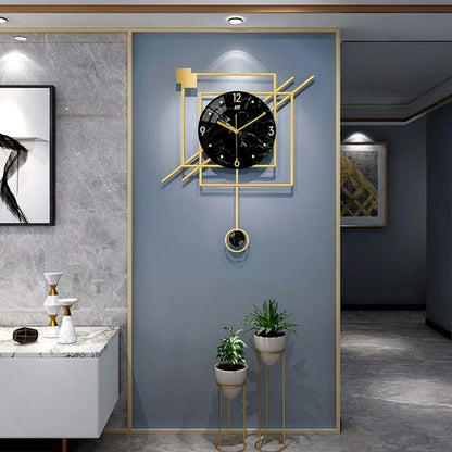 Round square wall clock - Adore & Décor