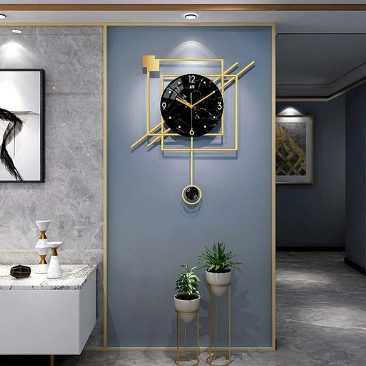 Round square wall clock - Adore & Décor