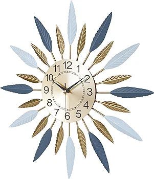 Siberian peacock wall clock - Adore & Décor