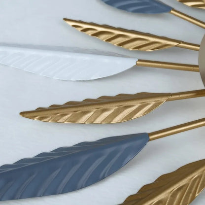 Siberian peacock wall clock - Adore & Décor