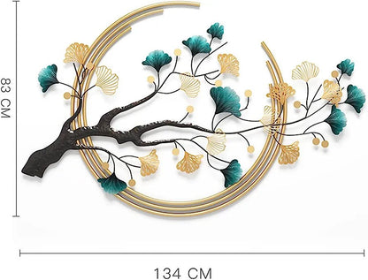 The gingko tree metal wall hanging - Adore & Décor