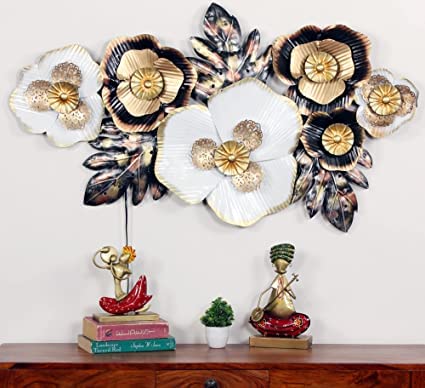 Wrought metallic wall art with LED - Adore & Décor