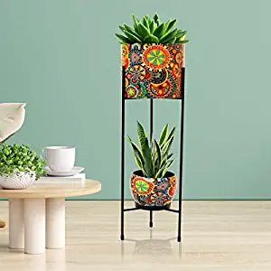 Adore Iron Planter 2 Tier