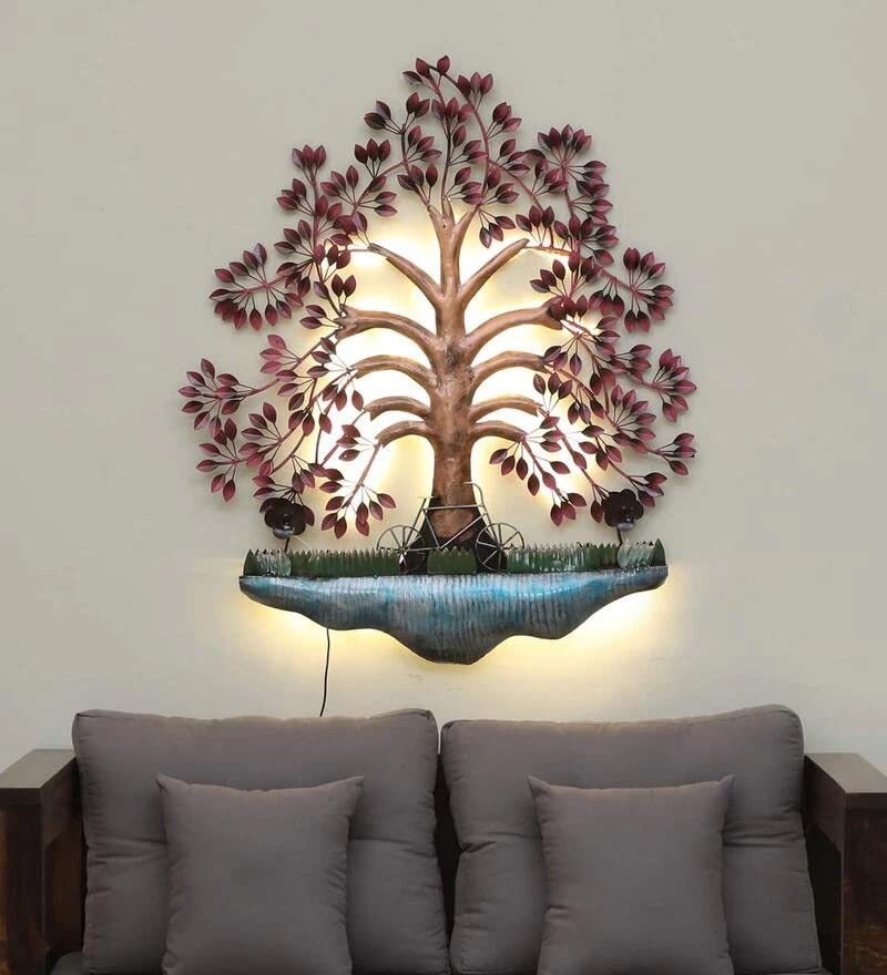 Adore Pesto Tree Decor Wall Art