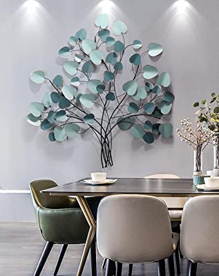 Adore Metal Heart Tree Wall Hanging