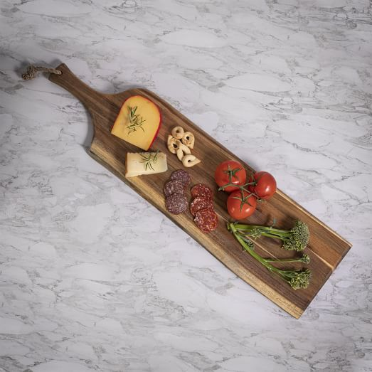 Adore Acacia wood snacks platter