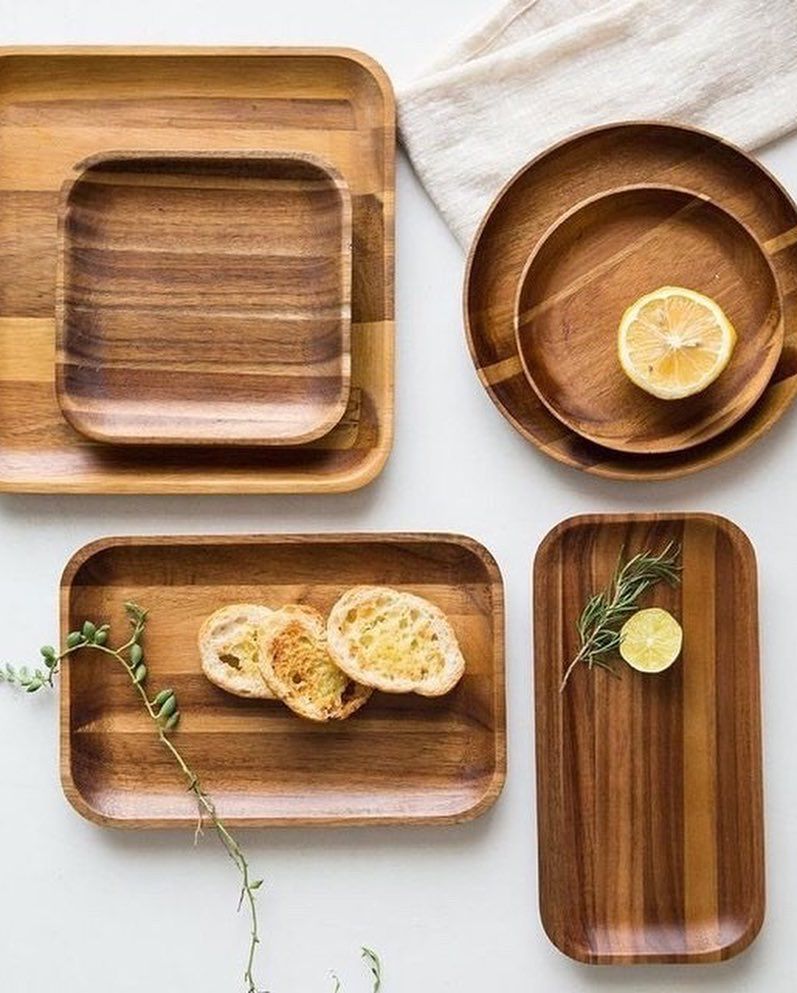 Adore Wooden serving set