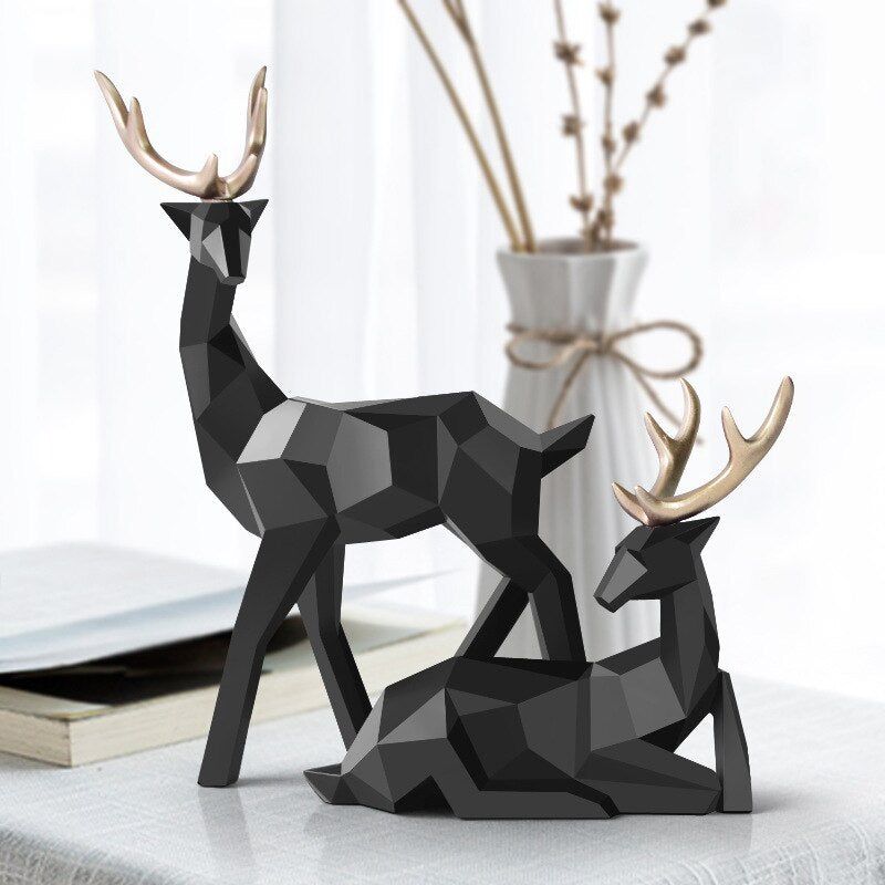 Adore Deer Pair Sculpture